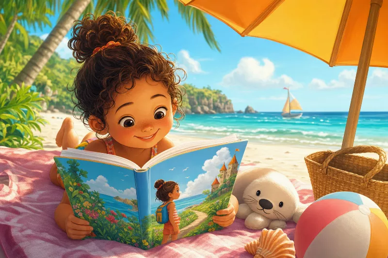 Bok som sommarpresent: den perfekta boken för resan