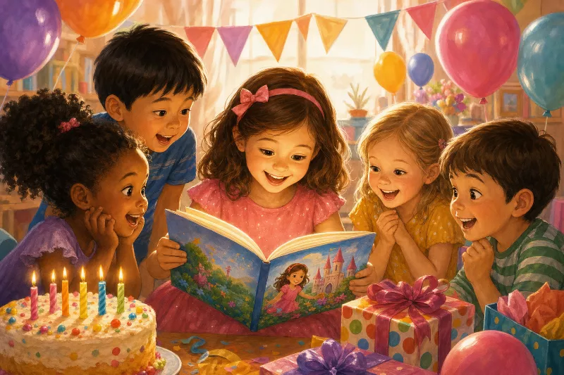 Födelsedagspresent till barn 3-8 år: guide per ålder