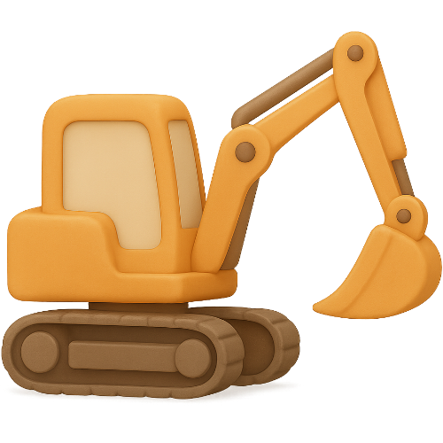 Personlig barnbok om byggmaskiner – ett magiskt äventyr