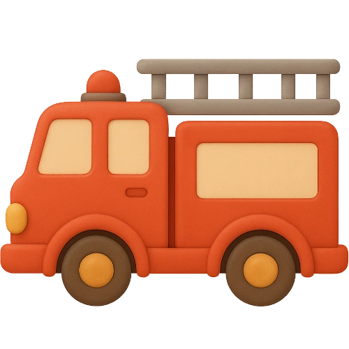 Ditt personliga barnbok om brandkårens hjältar