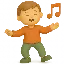 Dans: personlig barnbok där ditt barn virvlar fram