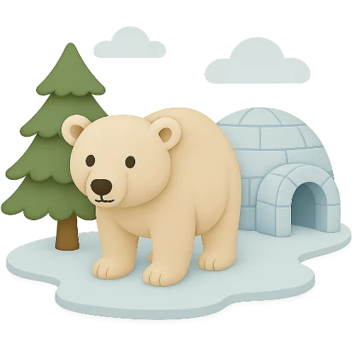 Personlig barnbok om äventyr på Nordpolen – magi i varje sida