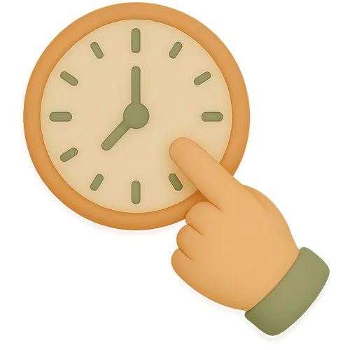 Ett personligt barnboksäventyr om att lära sig klockan