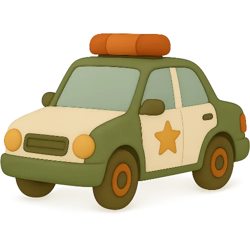 Ett personligt barnboksäventyr med polisen