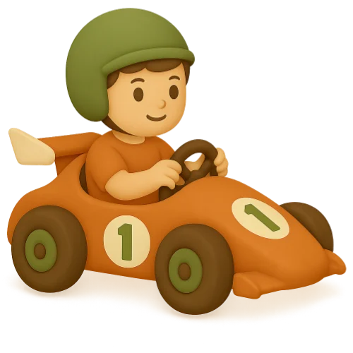 Ett personligt barnbok om racing – fartfyllt äventyr för ditt barn