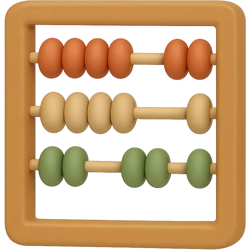 Personlig barnbok om att lära sig räkna – magiska siffror