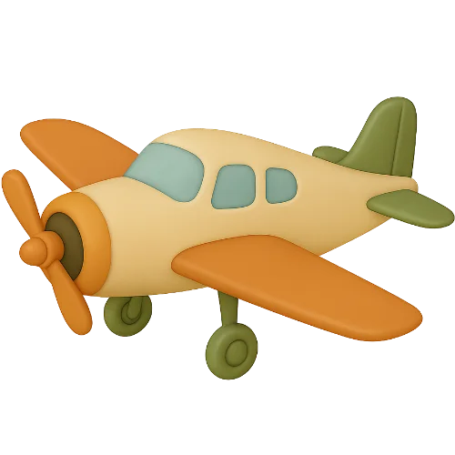 Ett personligt flygplansäventyr – ditt unika barnbok