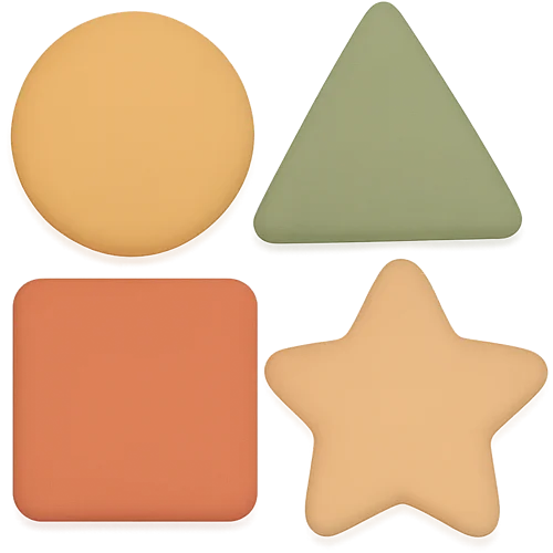 Ett personligt barnbok om former och färger – magiskt och unikt