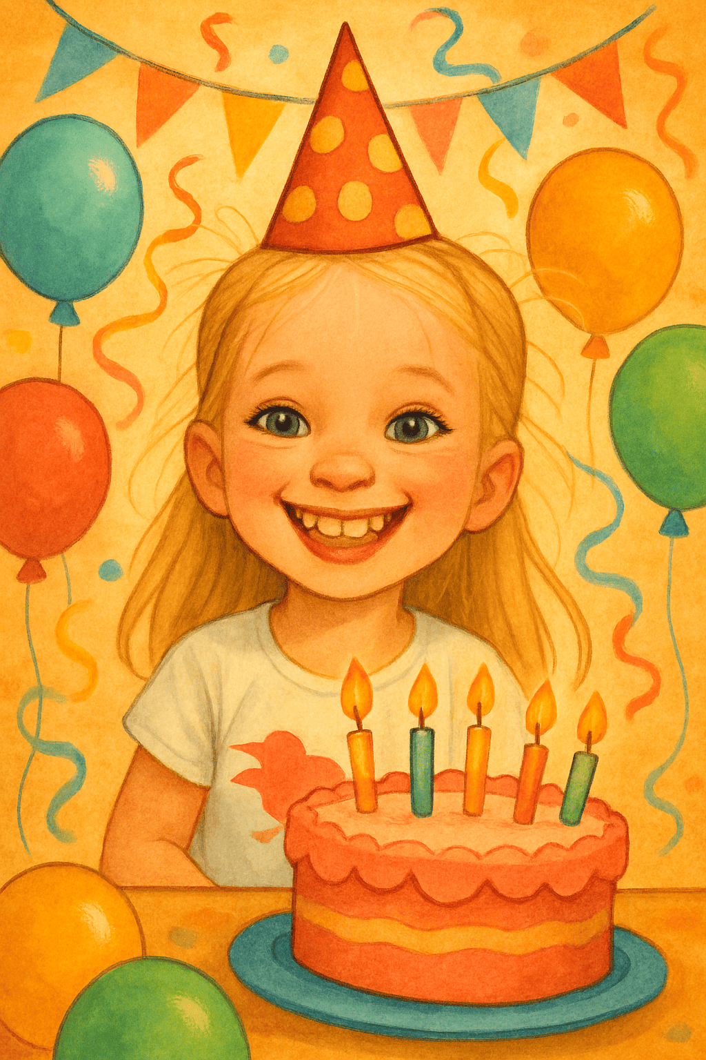 Födelsedagslycka   en festlig firande