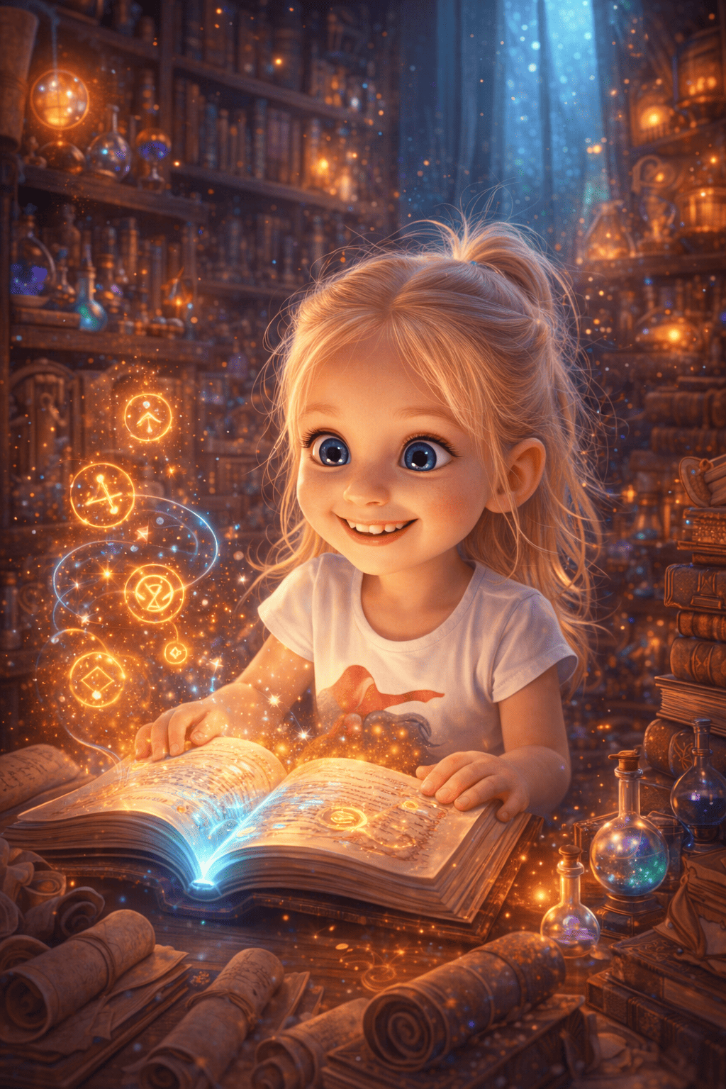 Illustration för Den hemliga trollformelklassen