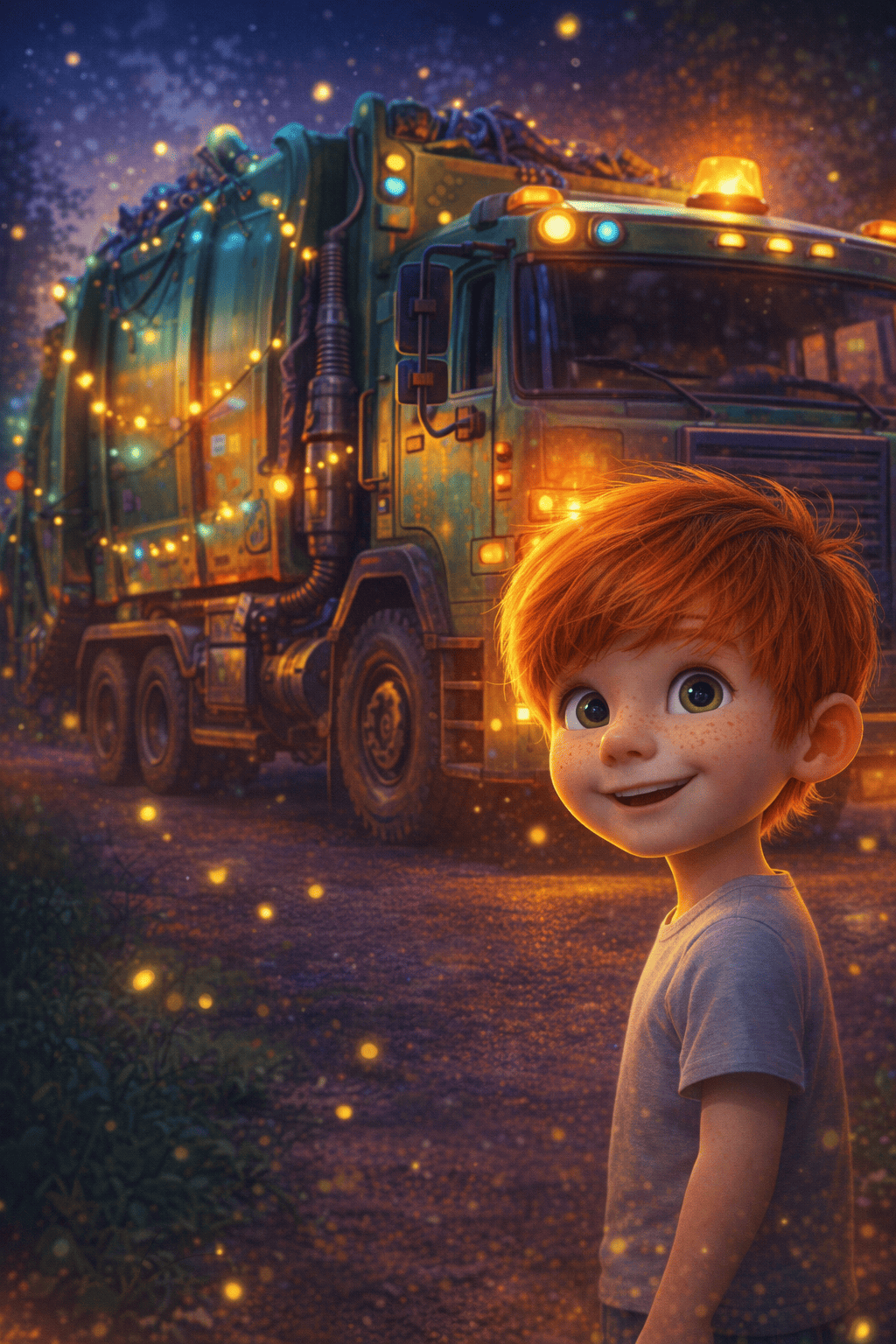 Den hemlighetsfulla sopbilsresan