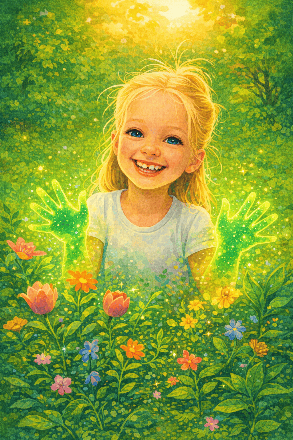 Magin av gröna händer