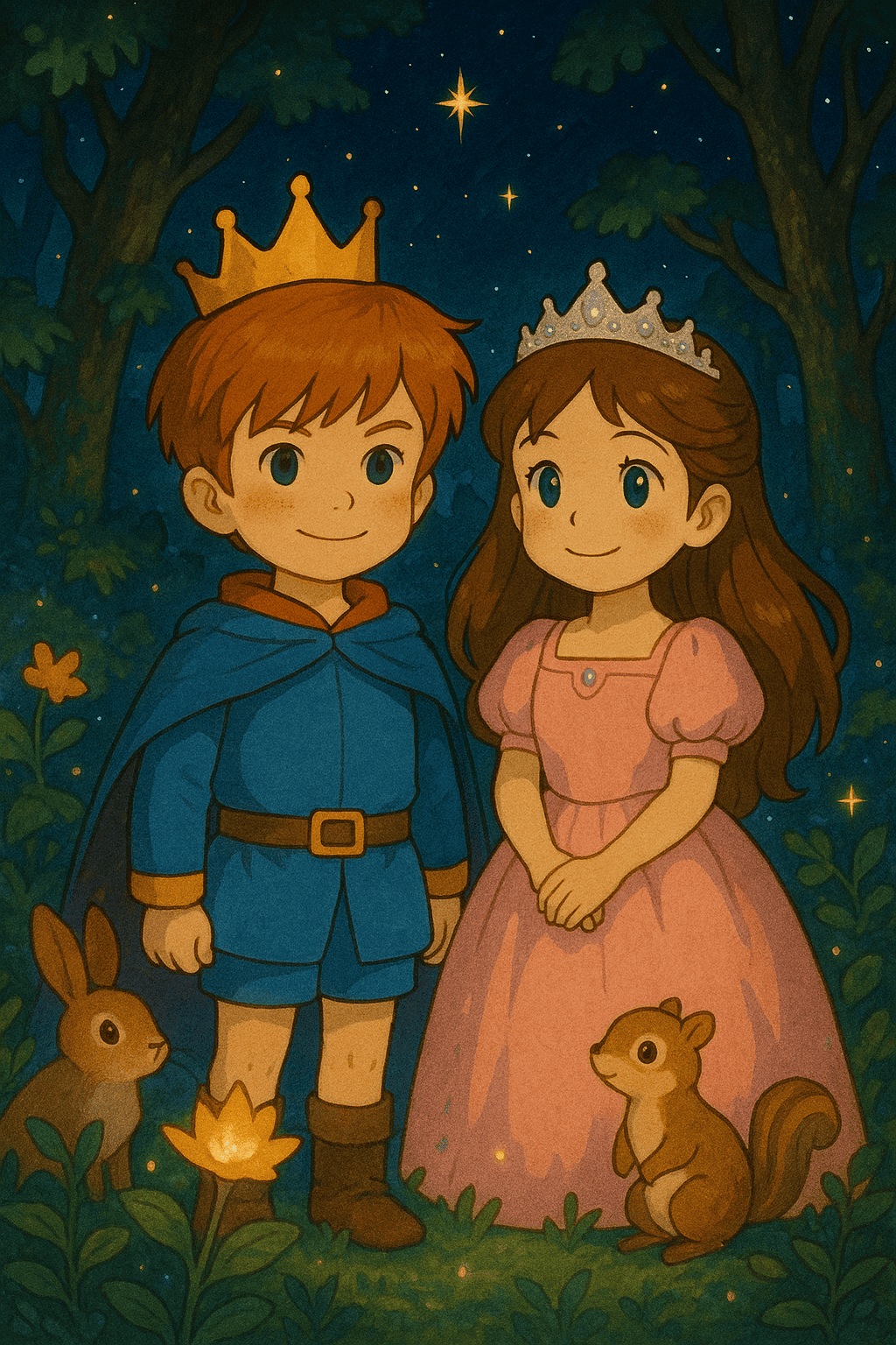 Den förhäxte prins och prinsessa