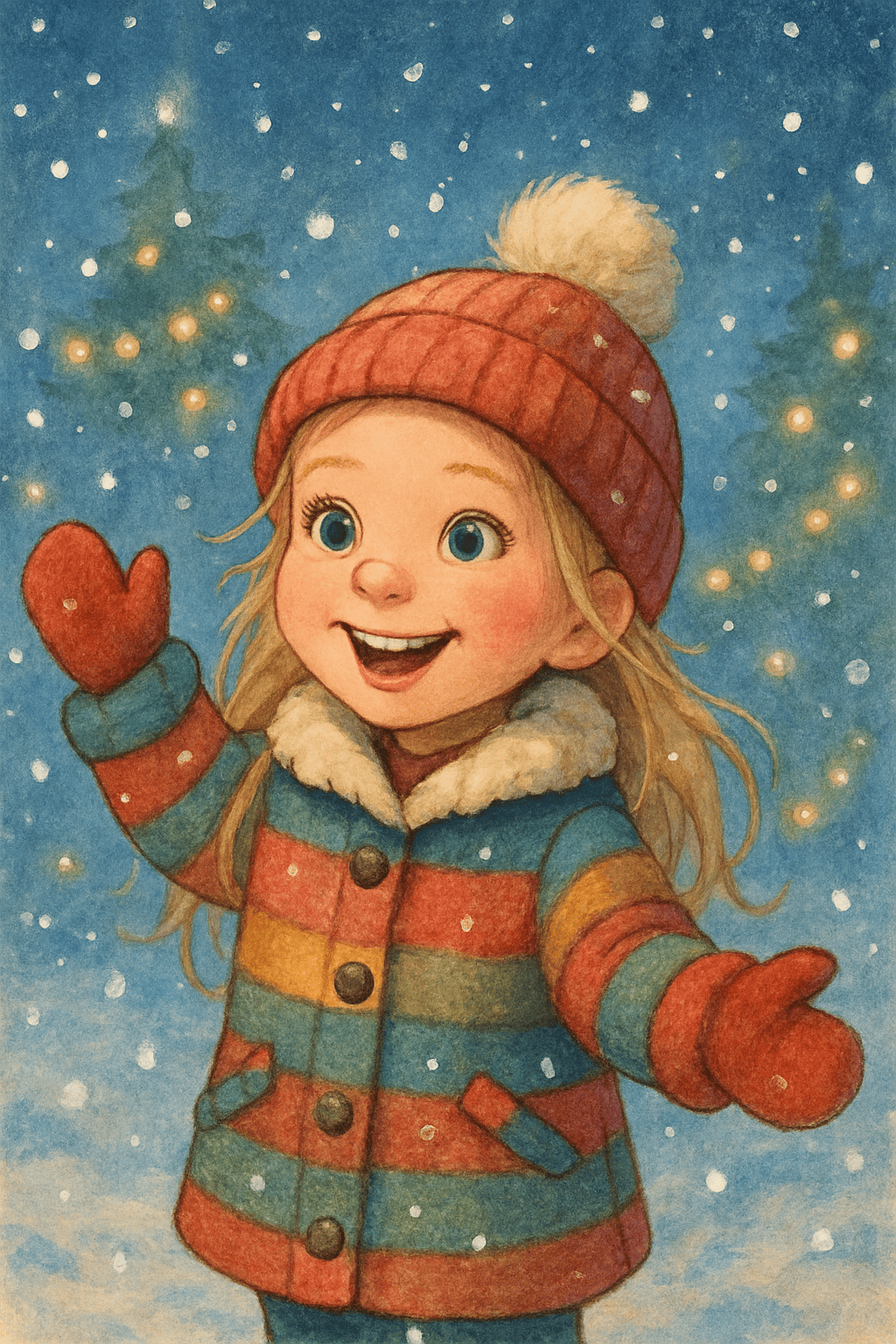 Julmagin i snöflingorna