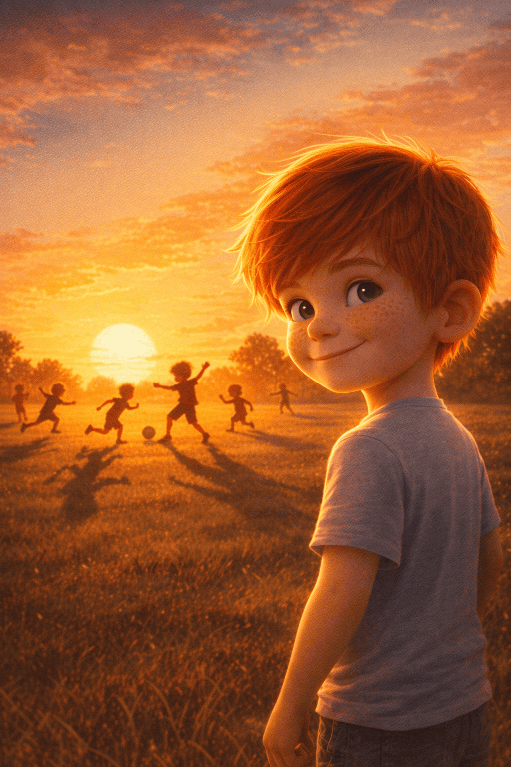 Skuggspelare av fältet