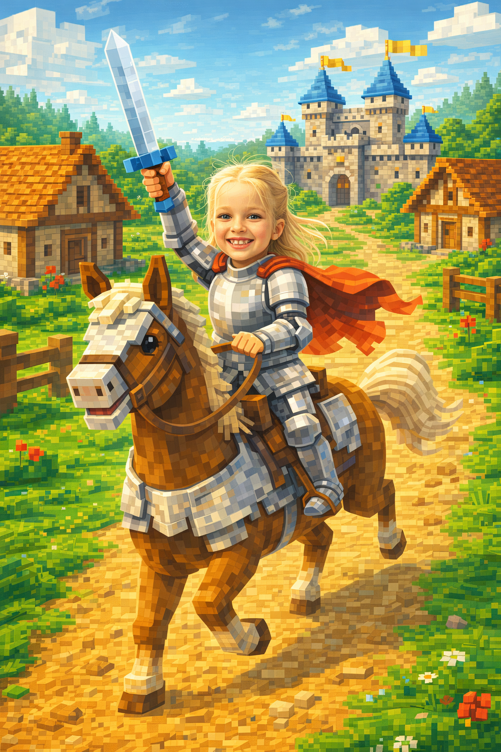 Personlig barnbok för Gudrun